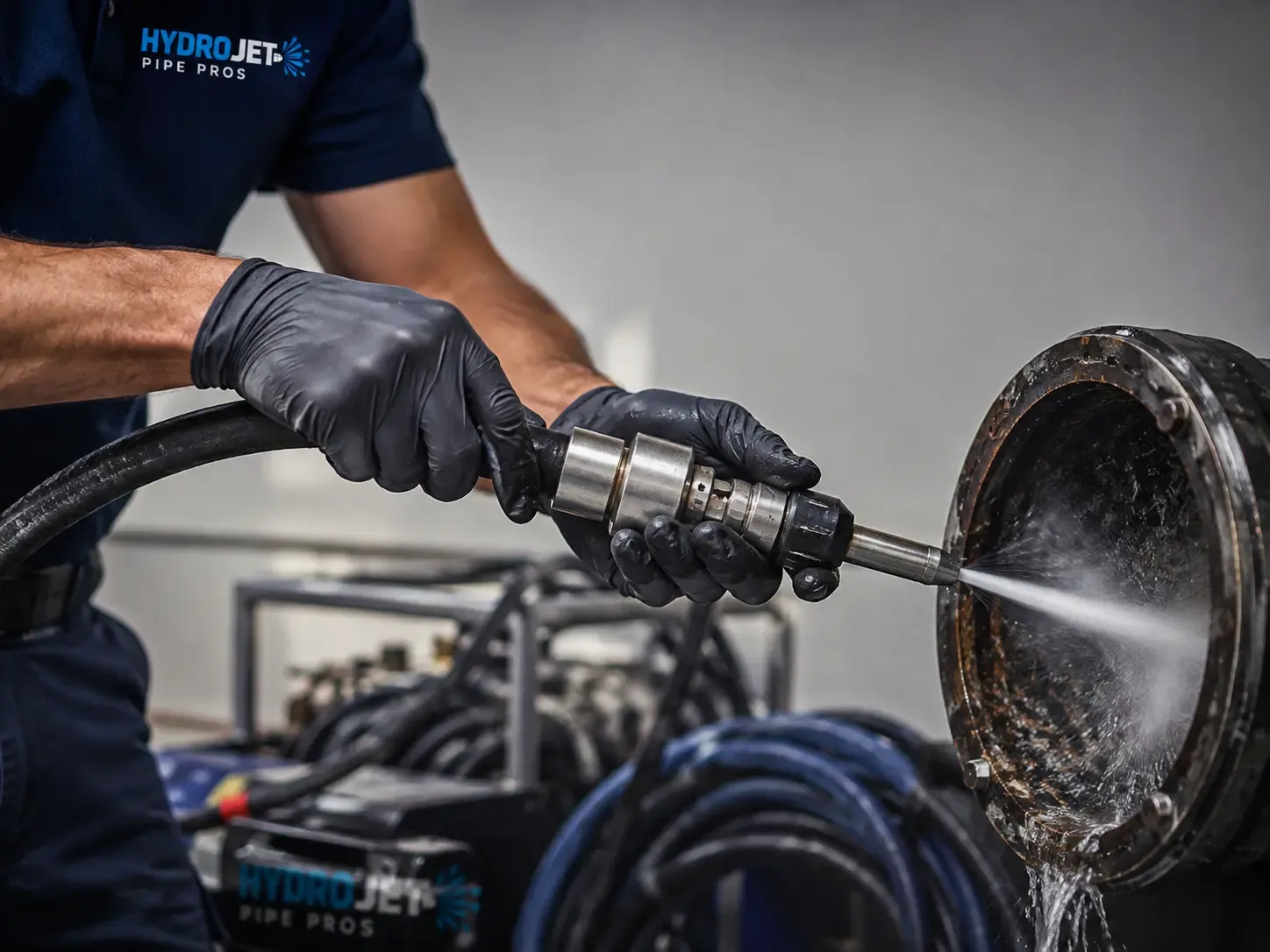 Hydro Jet Pipe Descaling in Riverbank, CA